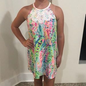 Lilly Pulitzer Mini Pearl Shift Dress
